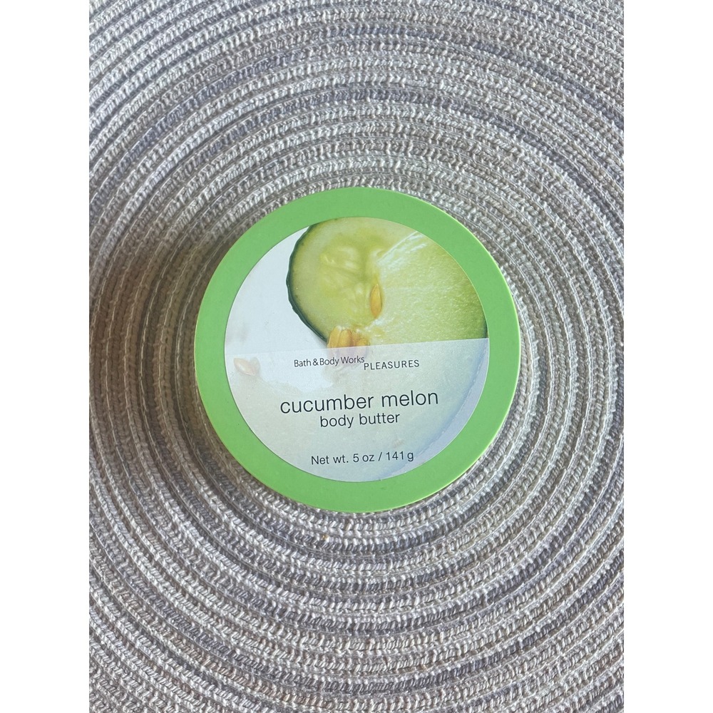 Discontinued Bath Body Works Cucumber Melon Body Butter5oz Cooling Hydration2011